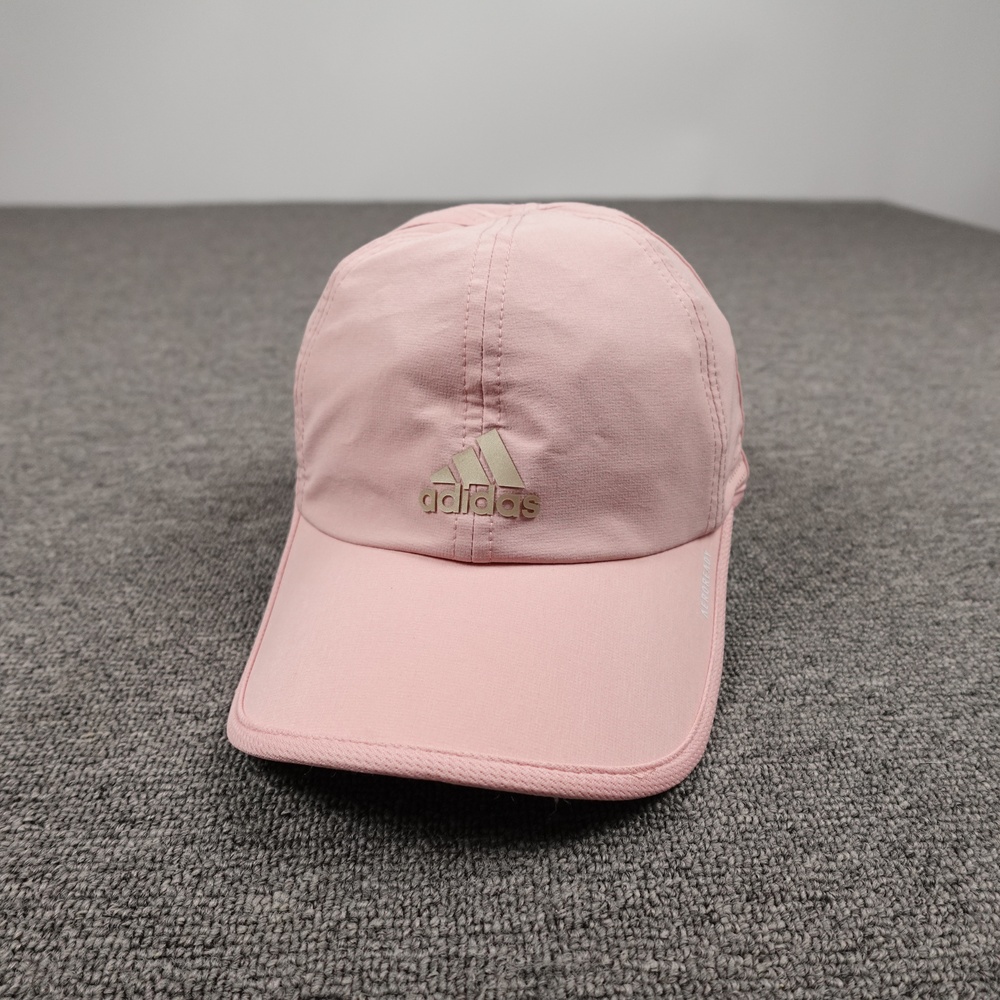 Adidas Hat Cap Strap Back Womens Adjustable Pink AEROREADY Running Athletic Logo